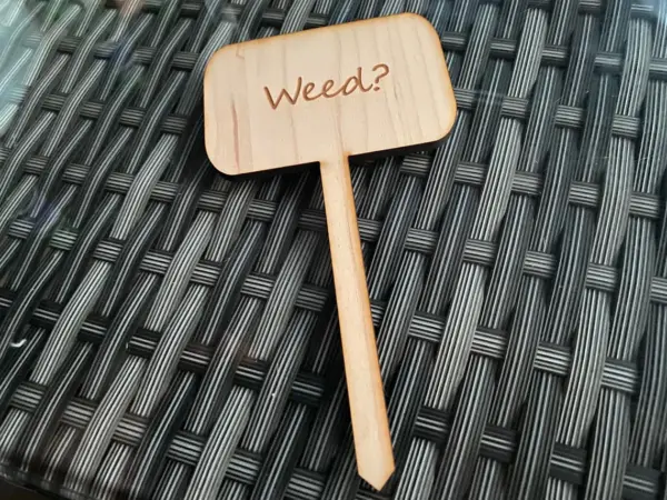 Funny plant labels