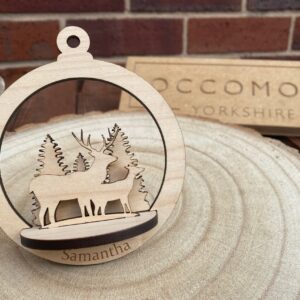 Personalised Christmas decoration