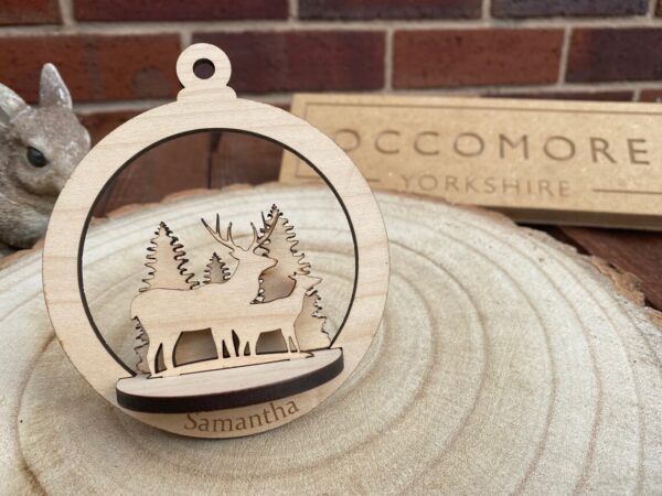 Personalised Christmas decoration