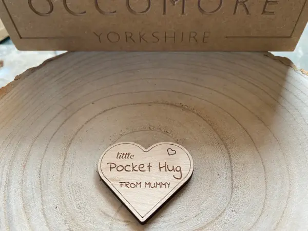 Little Pocket Hug from Mummy Token - change to Daddy, Auntie, Nanny, etc - First Day At School | Starting Nursery Keepsake | Kindergarten - Image 3