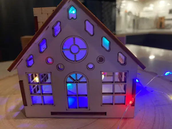 Christmas House | Christmas Village House Kit | Christmas Village | Xmas House | Xmas Village - Image 6