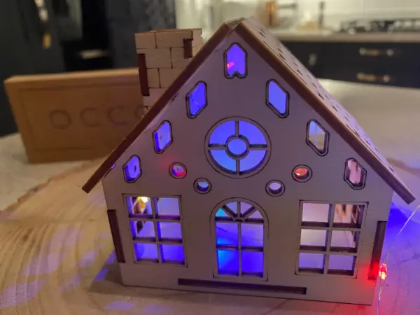 Christmas House | Christmas Village House Kit | Christmas Village | Xmas House | Xmas Village - Image 8