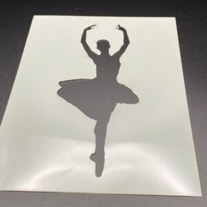 Ballerina Stencil