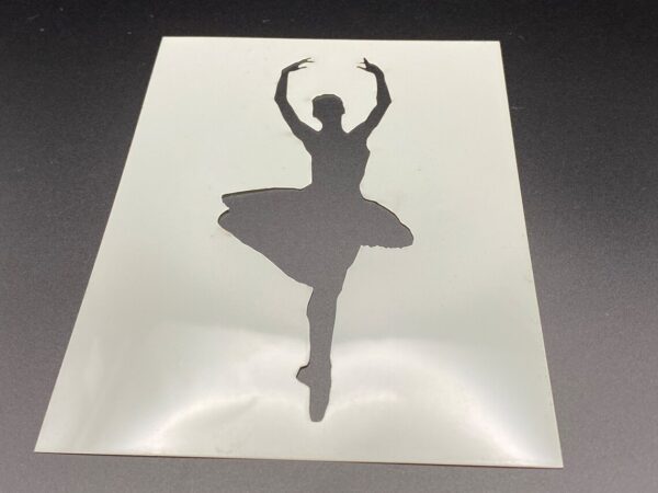 Ballerina Stencil