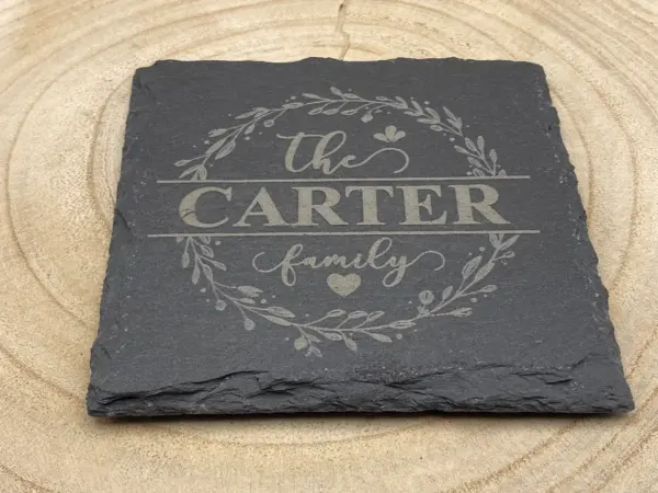 Family Name Coaster
