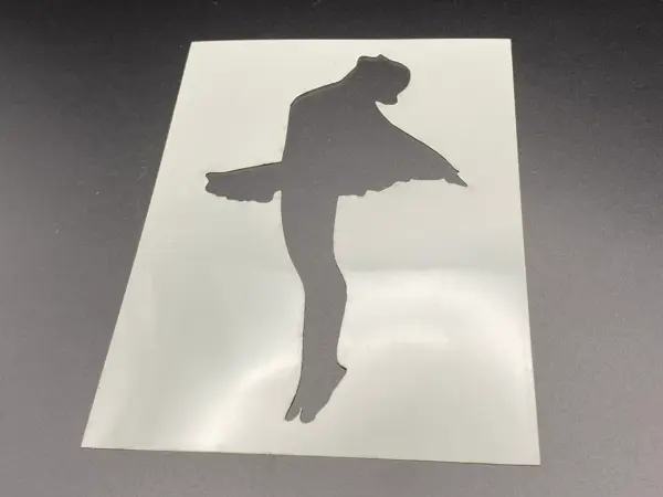 Ballerina Stencil