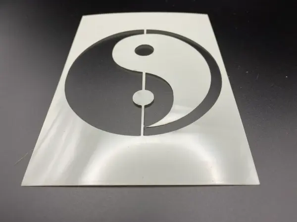 Yin Yang Ying Yang Stencil