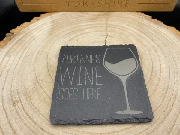 Personalised Slate Coaster