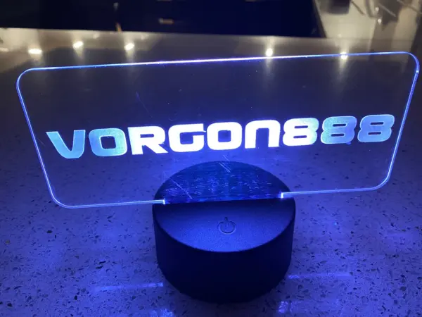 Personalised Gamer Tag | Name Sign | Custom Twitch LED Sign | Gaming Sign - Image 2