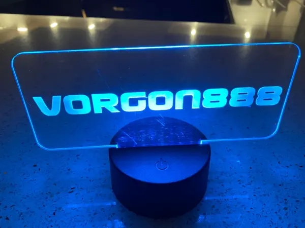 Personalised Gamer Tag | Name Sign | Custom Twitch LED Sign | Gaming Sign - Image 3