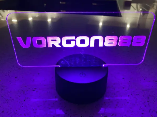 Personalised Gamer Tag | Name Sign | Custom Twitch LED Sign | Gaming Sign - Image 7