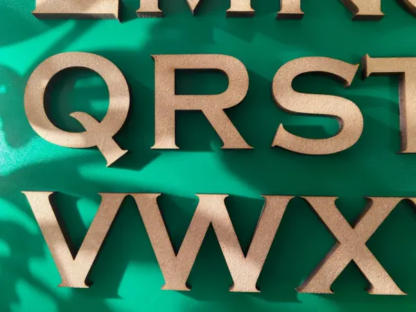 Copperplate Gothic Letters