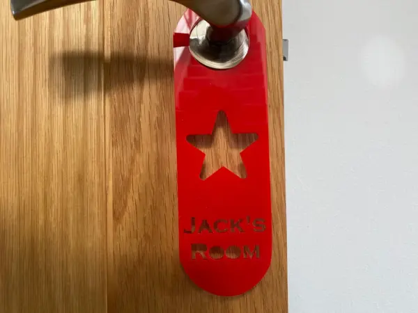 Door Hanger with name