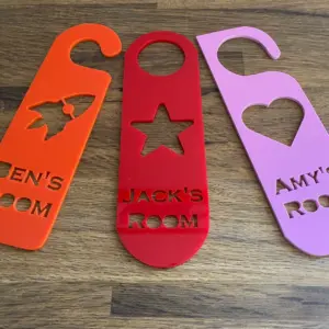 Door Hanger with name