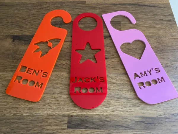 Door Hanger with name