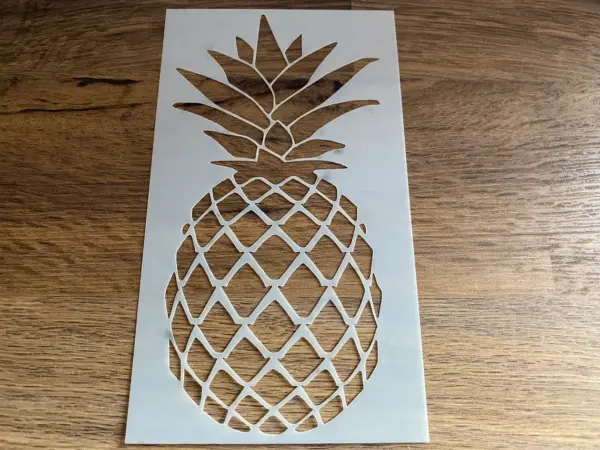 Pineapple Stencil