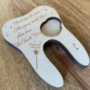 Tooth Fairy Pound Holder Personalised
