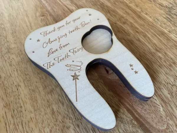 Tooth Fairy Pound Holder Personalised