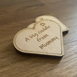 A Big Cuddle from Mummy Token - change to Daddy, Auntie, Nanny, etc - First Day At School | Starting Nursery Keepsake | Kindergarten