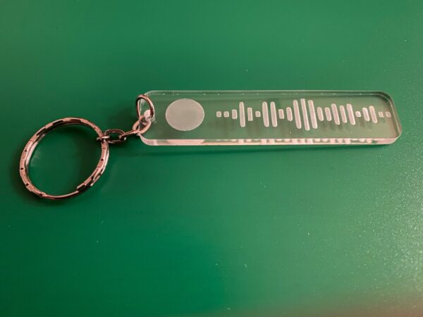 Spotify Code Tag Keyring Keychain - Perfect Gift For Friends or Family - Image 3