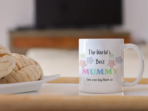 personalised worlds best mummy mug