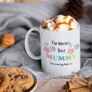 Personalised The world's best Mummy mug love from, mothers day, gift for mum, gift for mummy, mum mug, gift for her, mothers day mug