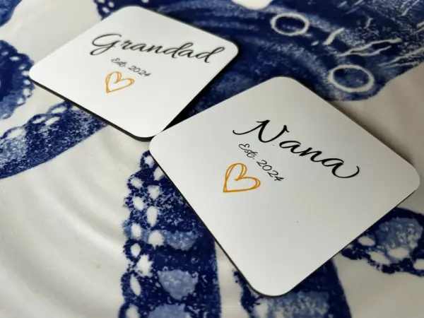 Grandad & Nana Coaster