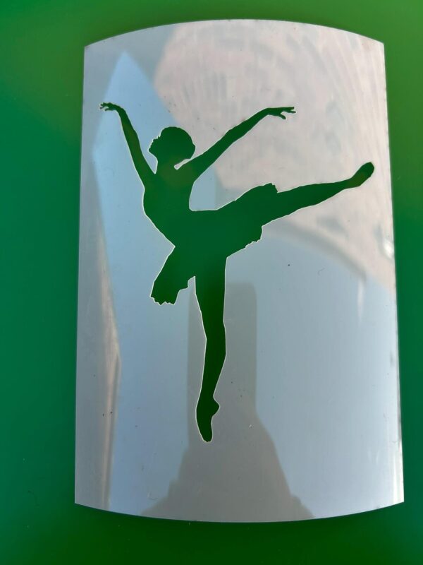 Ballerina Stencil