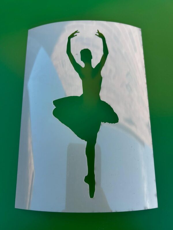 Ballerina Stencil