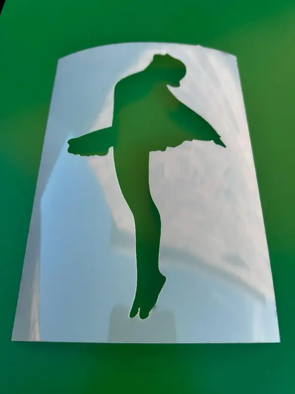 Ballerina Stencil