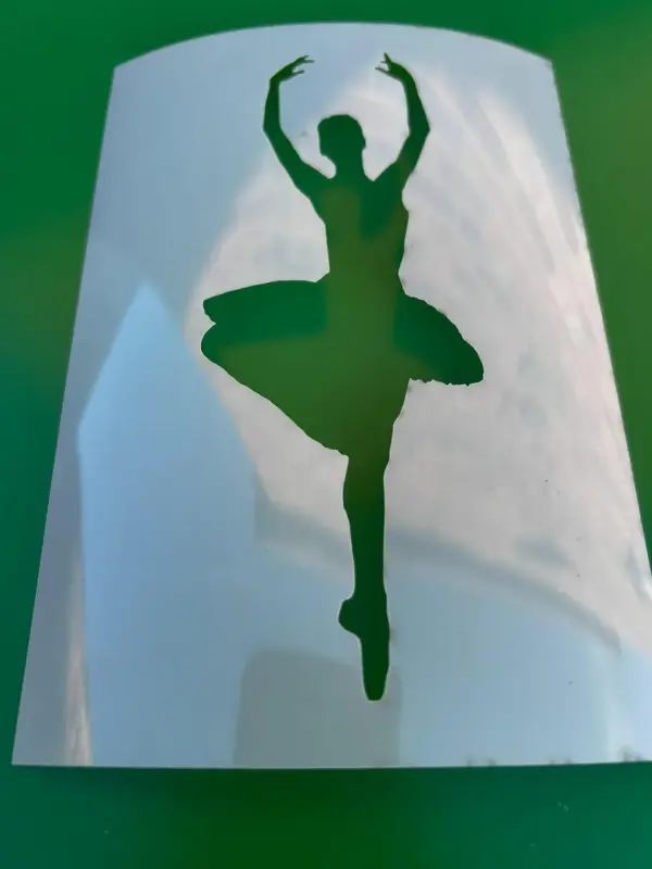 Ballerina Stencil