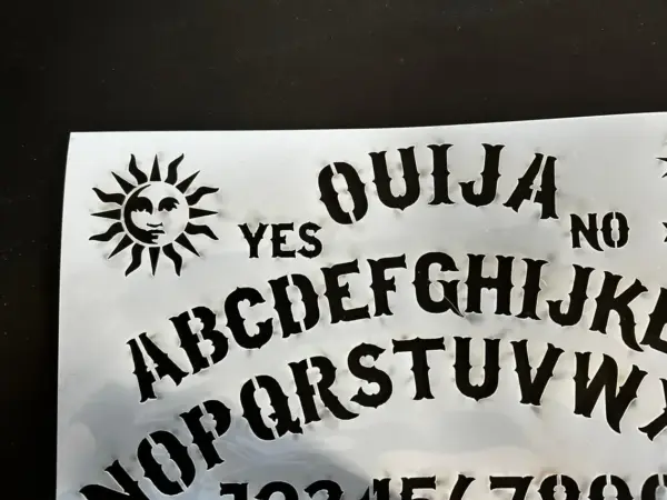 Ouija Board Reusable Mylar Stencil Airbrush Craft Painting Sun & Moon - Image 4