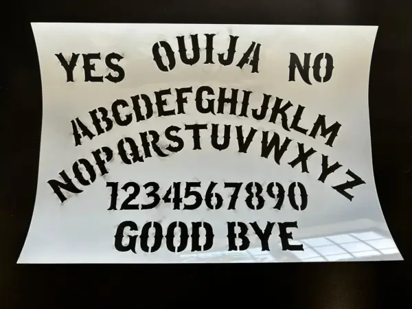 Ouija Board Reusable Mylar Stencil Airbrush Craft Painting Sun & Moon - Image 6