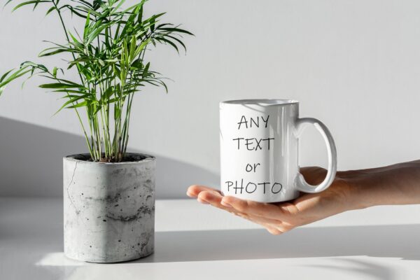 Personalised Mug, Custom Text Mug, Personalised Photo mug, Quote mug, Logo Mug, Company Logo Mug, Birthday, Anniversary, custom design - Image 6